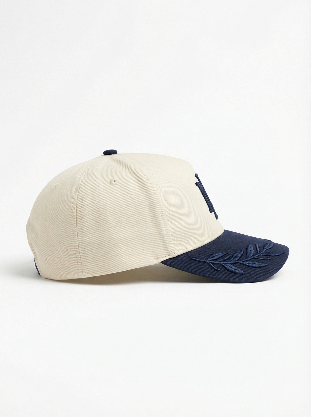 Monogram laurel cap