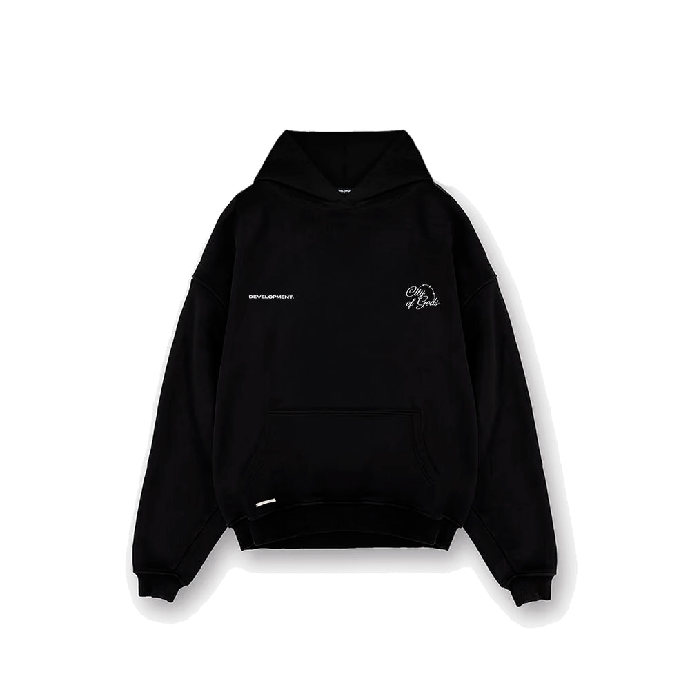 COG Tower in flames hoodie