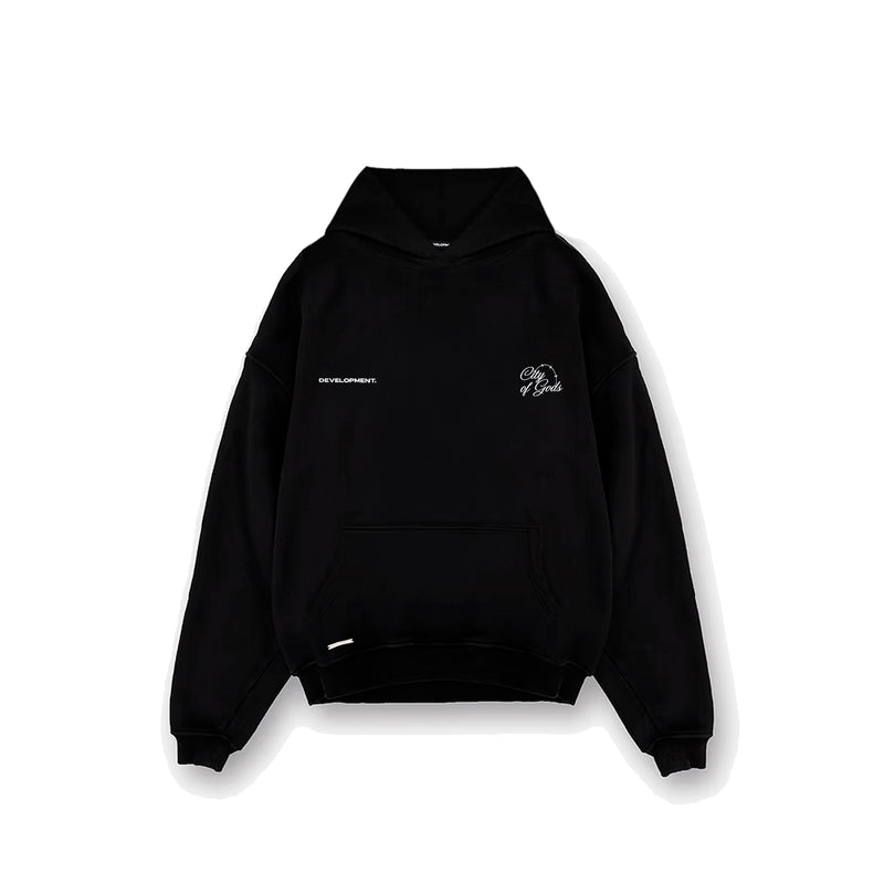 COG Tower in flames hoodie