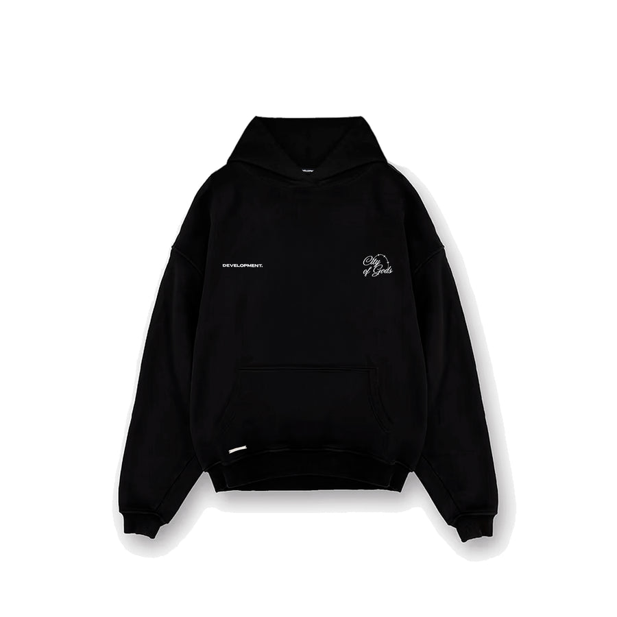 COG Tower in flames hoodie