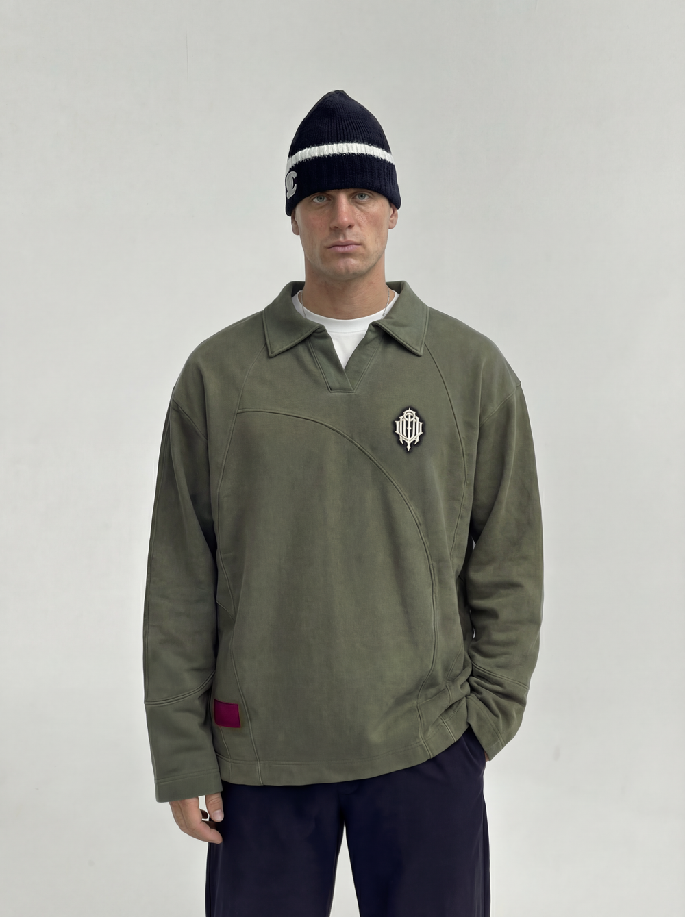 Olive sweatshirt FW26