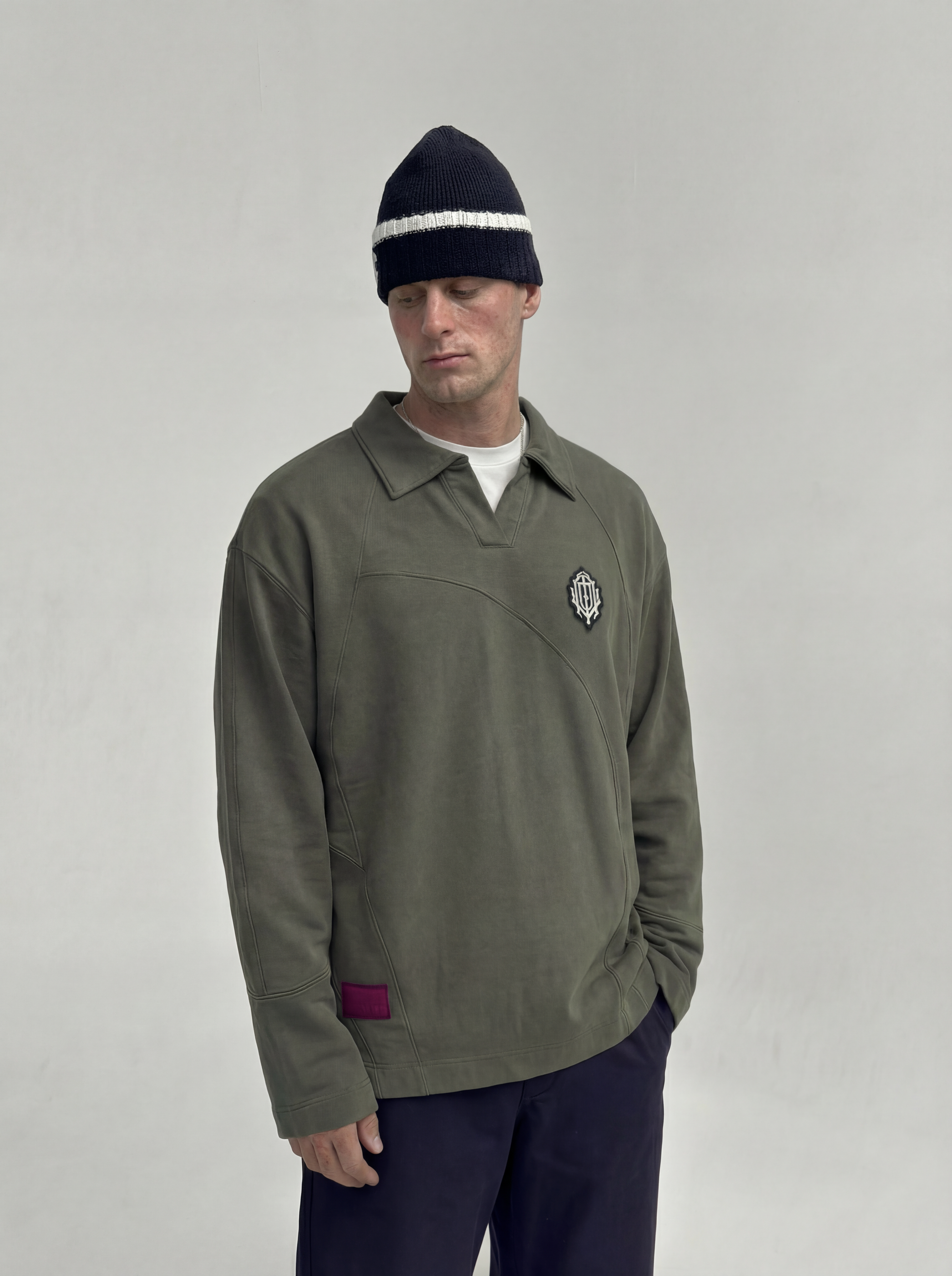 Olive sweatshirt FW26