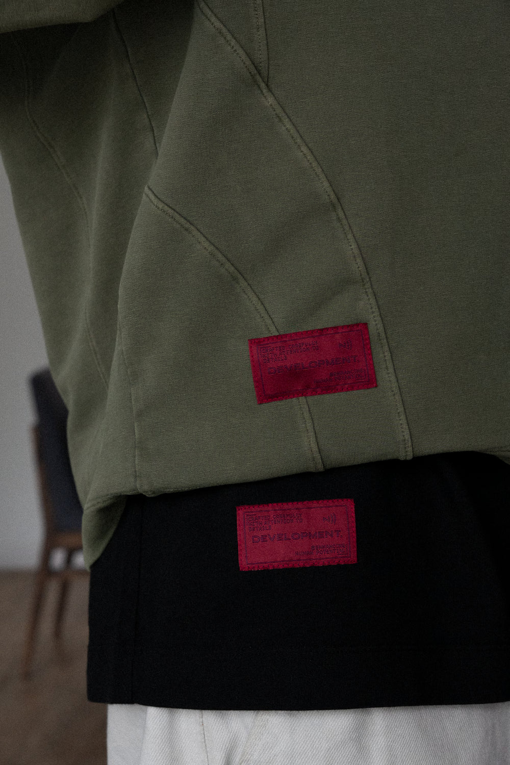 Olive sweatshirt FW26