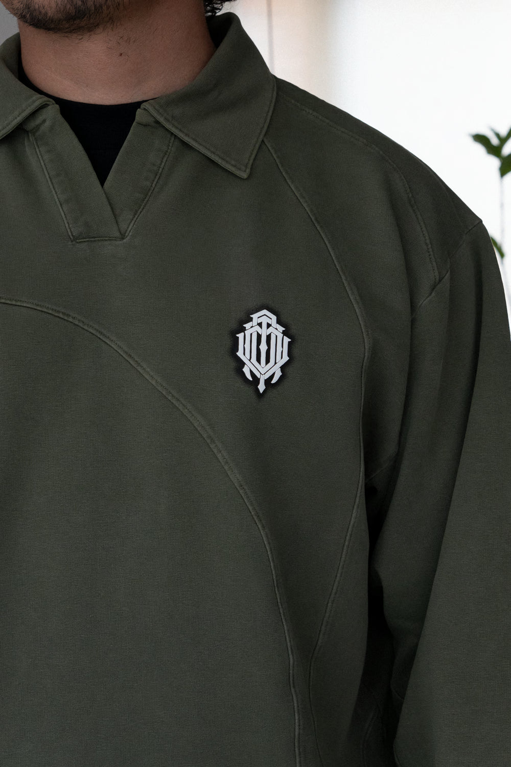 Olive sweatshirt FW26