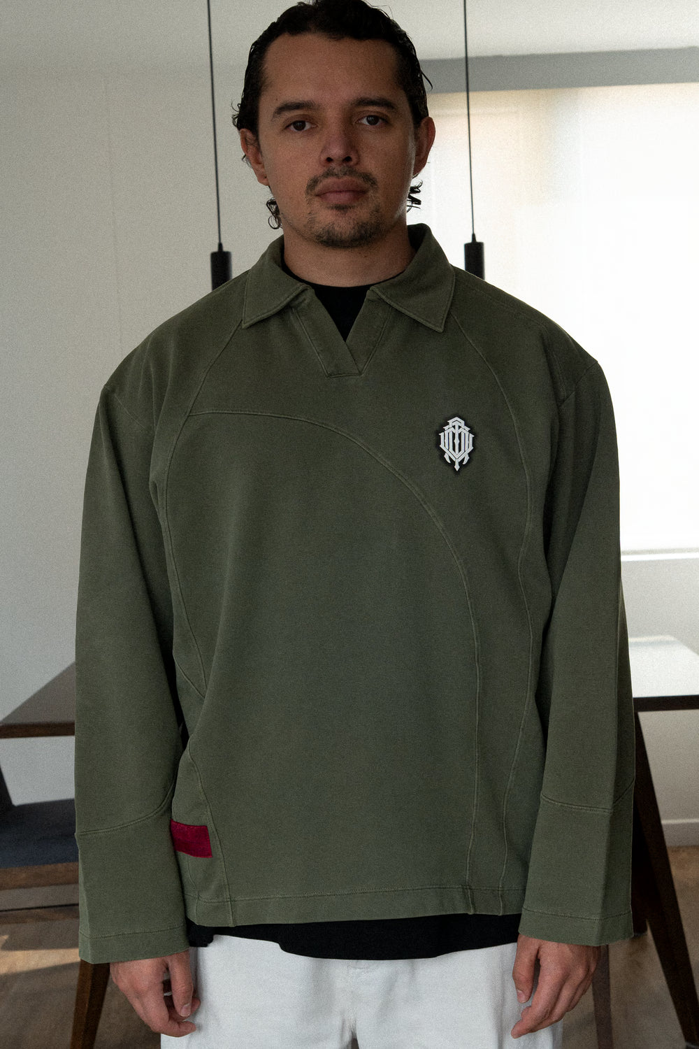 Olive sweatshirt FW26