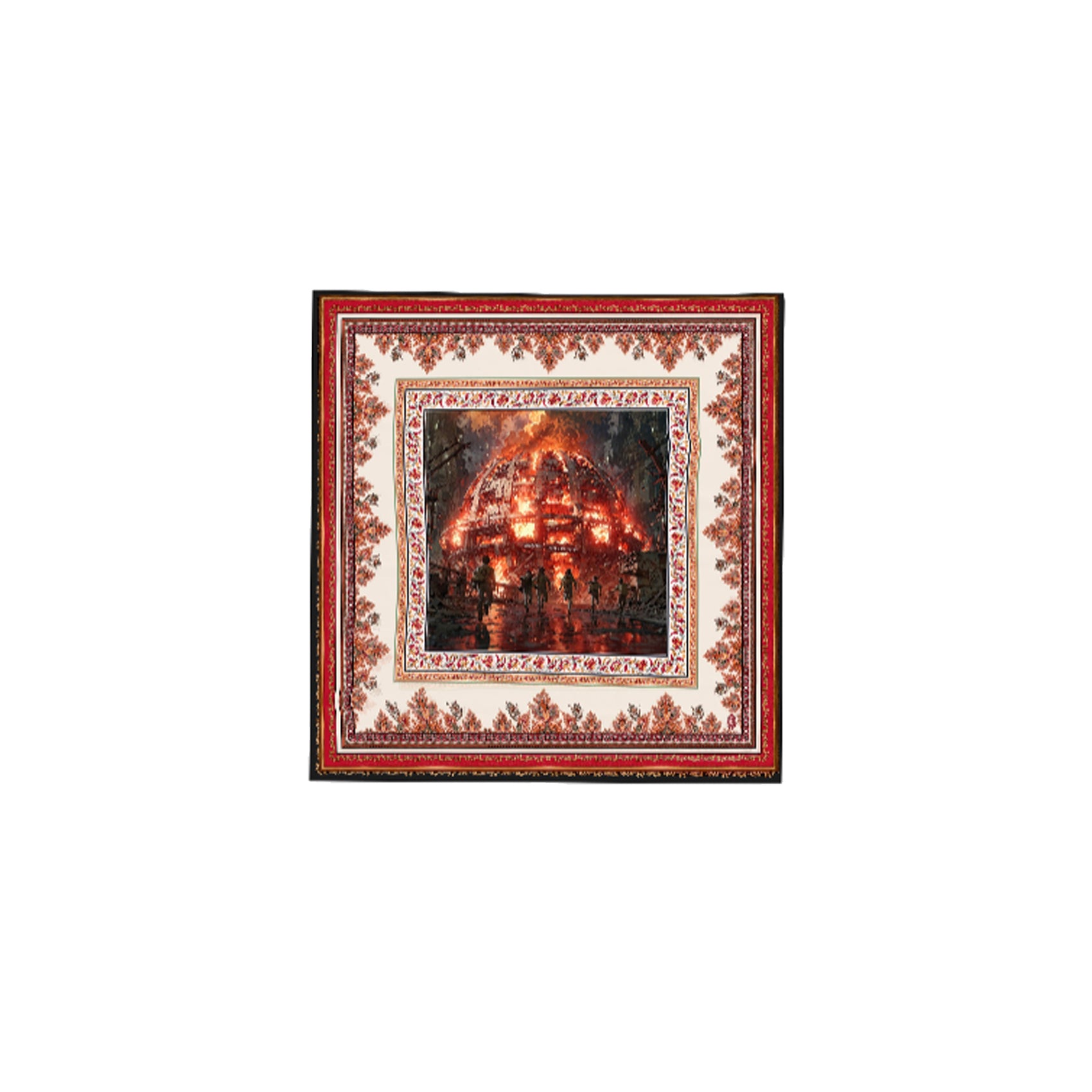 COG City in flames bandana