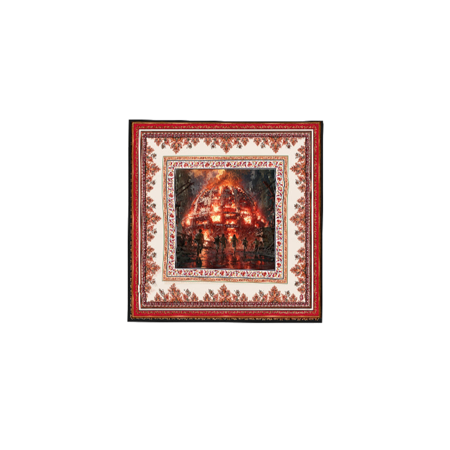 COG City in flames bandana