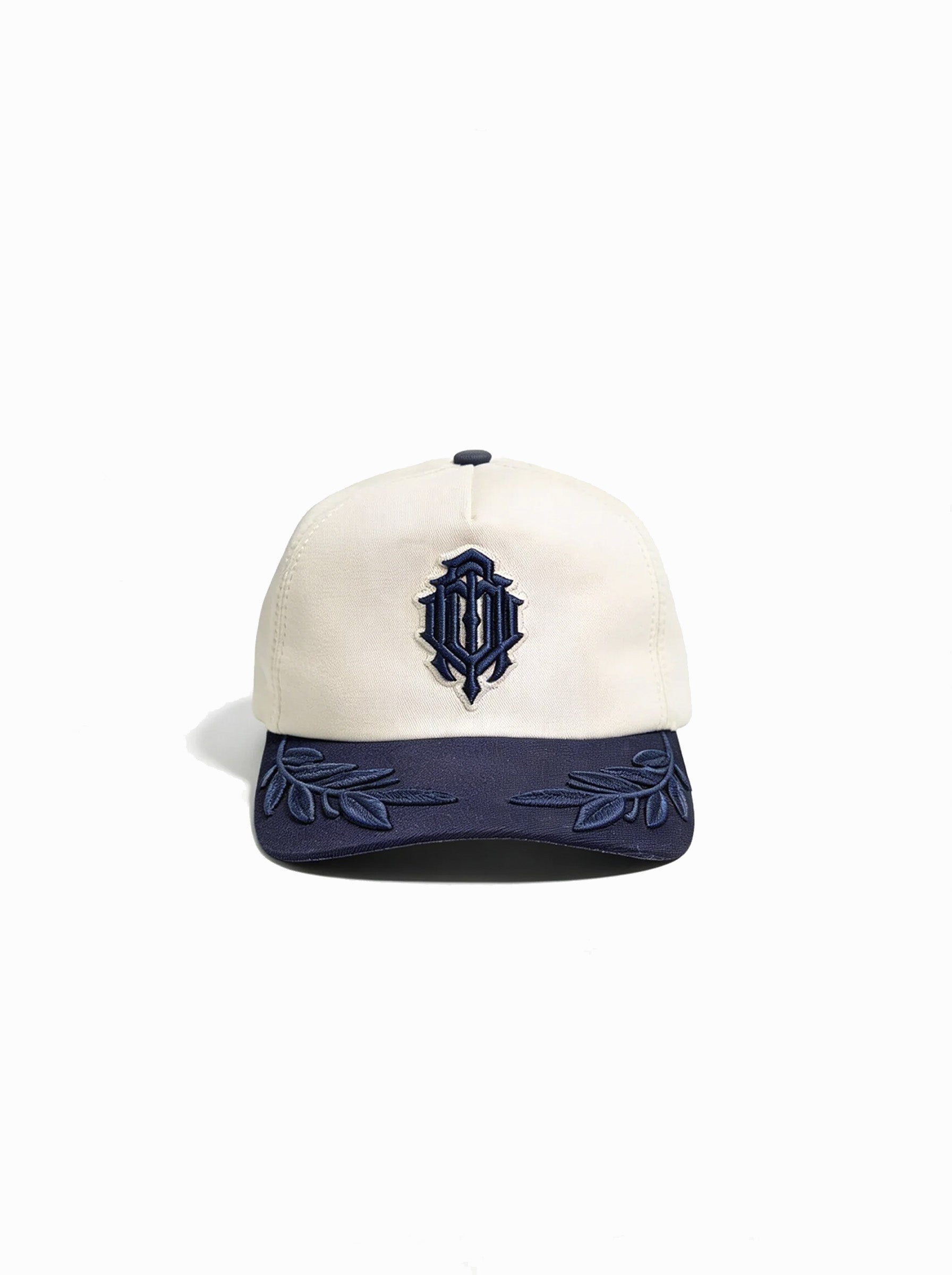 Monogram laurel cap