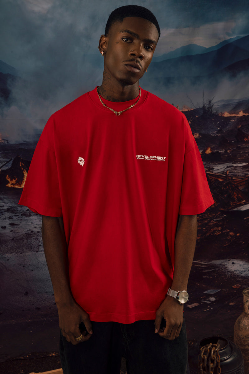 COG Creative collective red tee