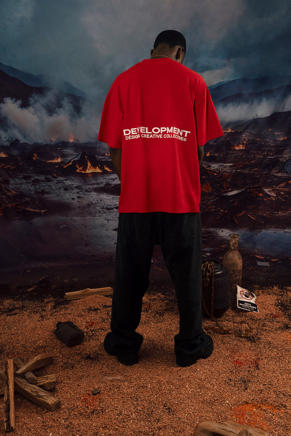 COG Creative collective red tee