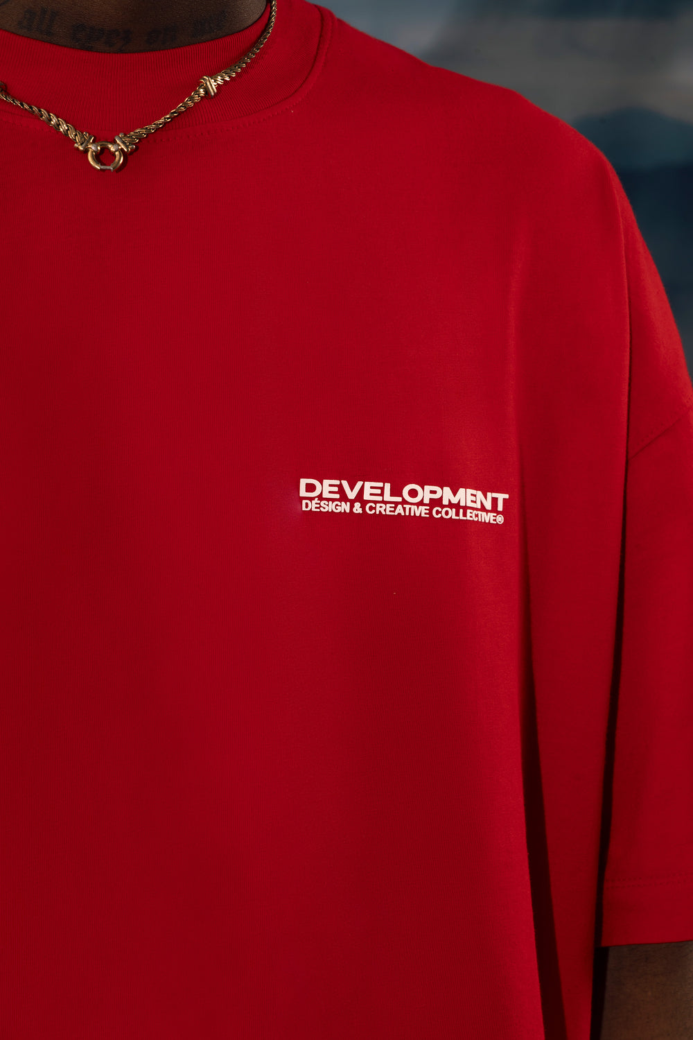 COG Creative collective red tee