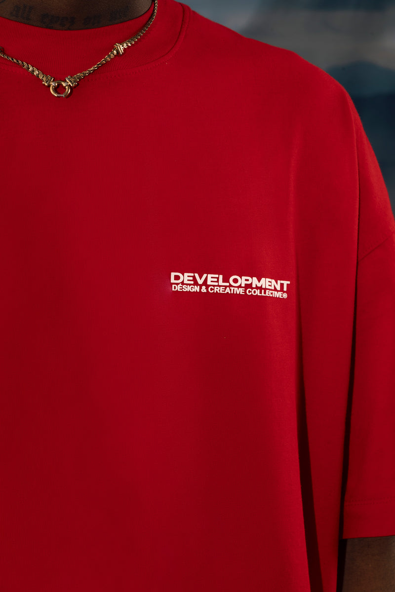 COG Creative collective red tee