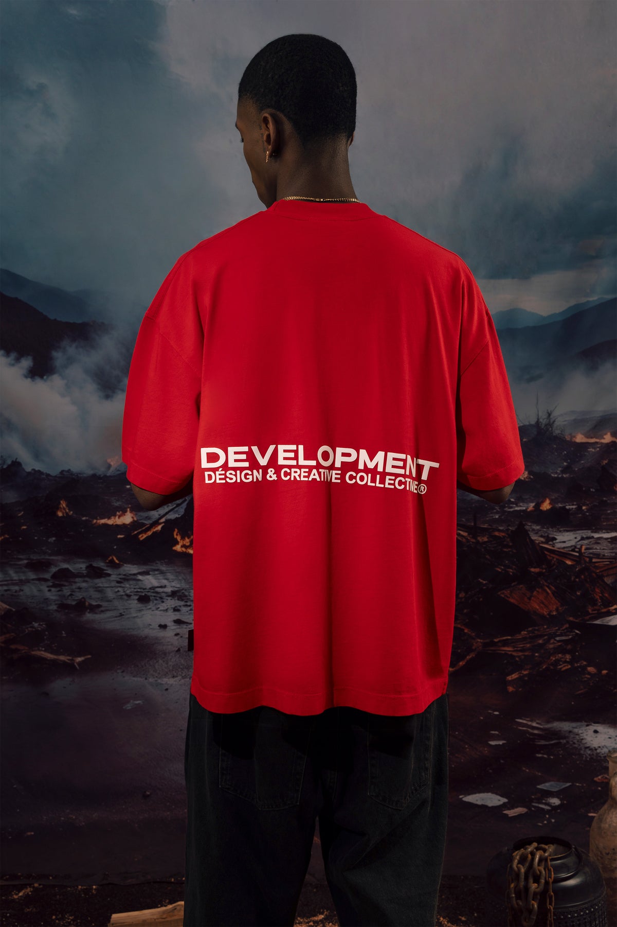 COG Creative collective red tee