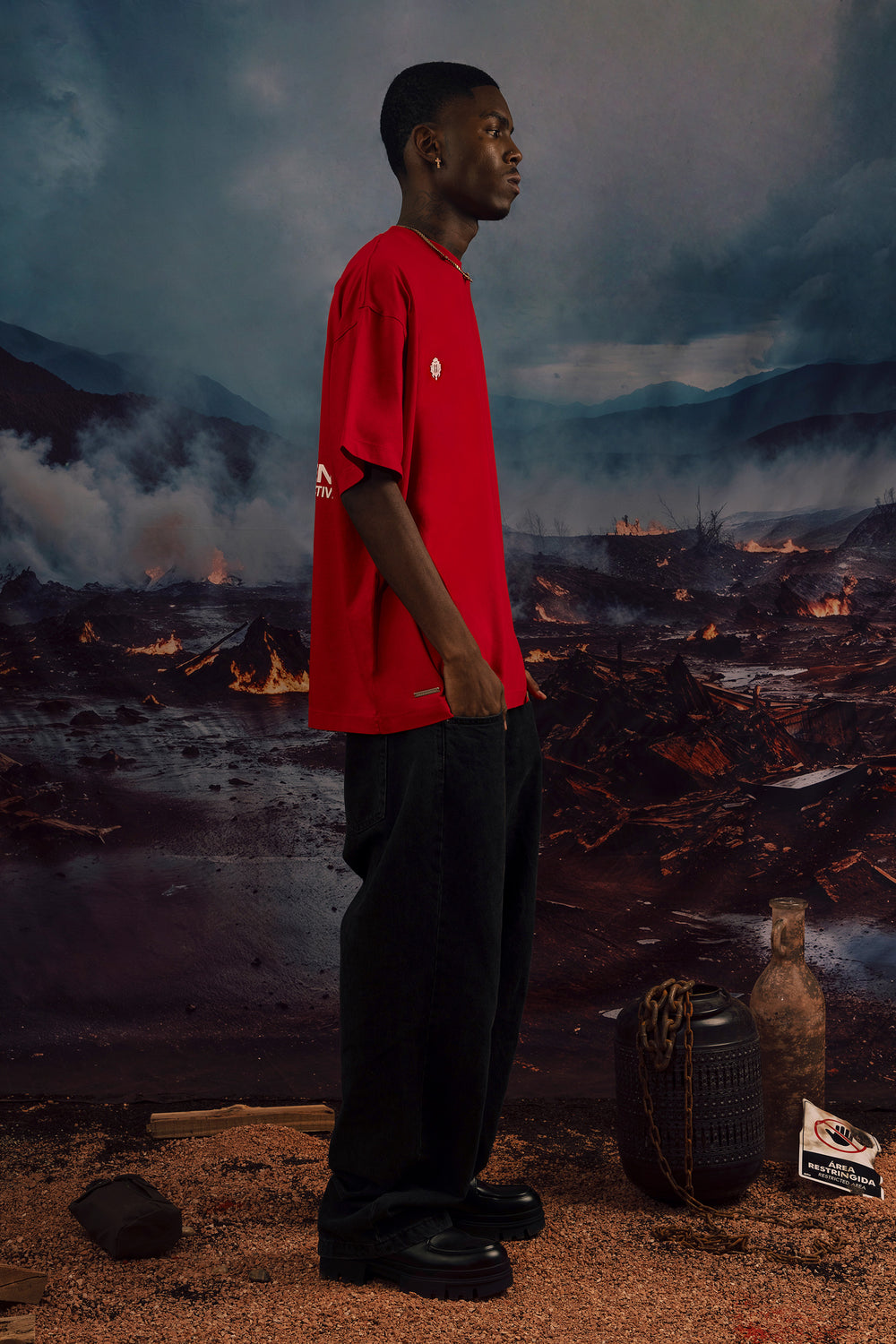 COG Creative collective red tee