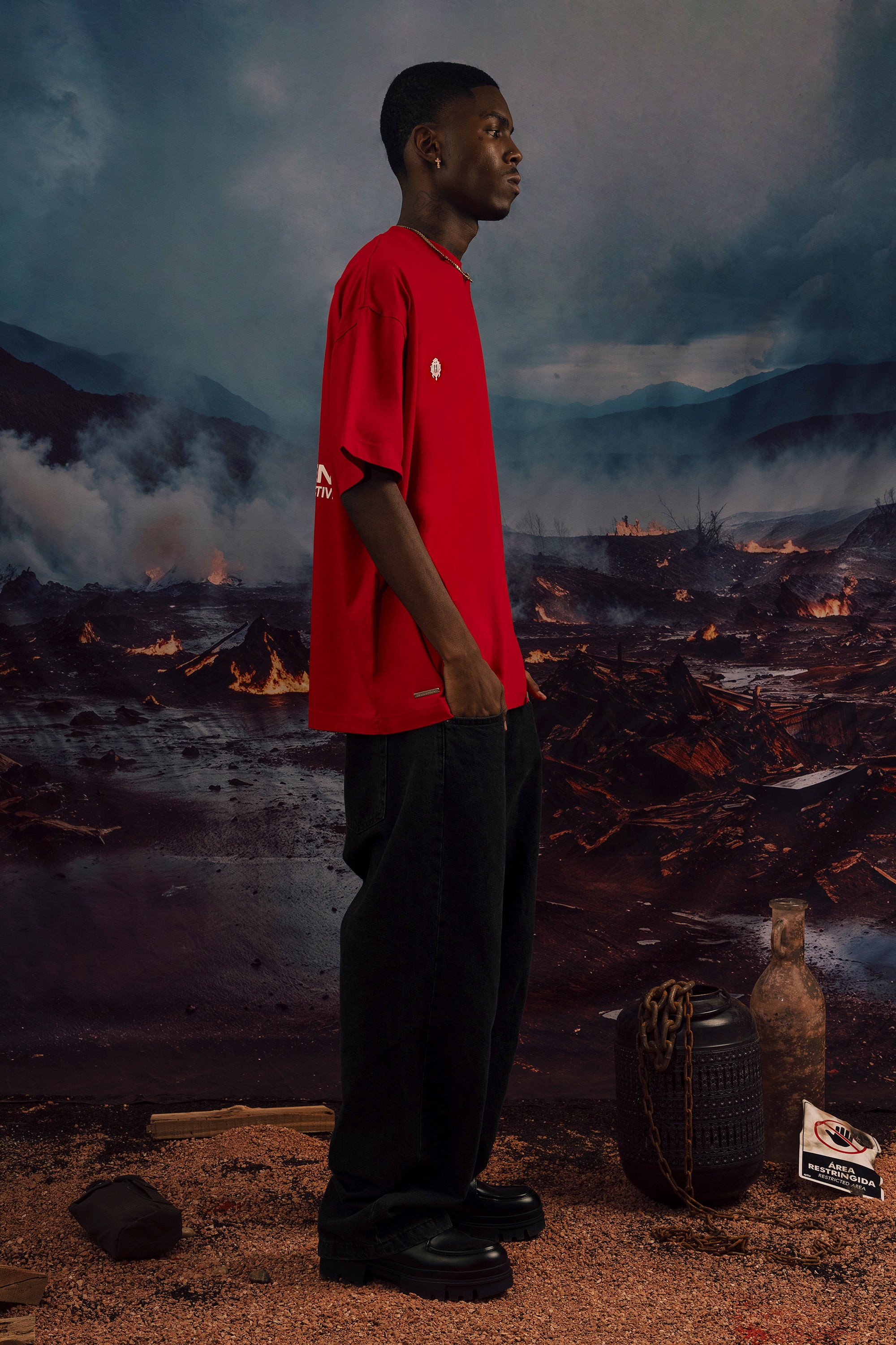 COG Creative collective red tee