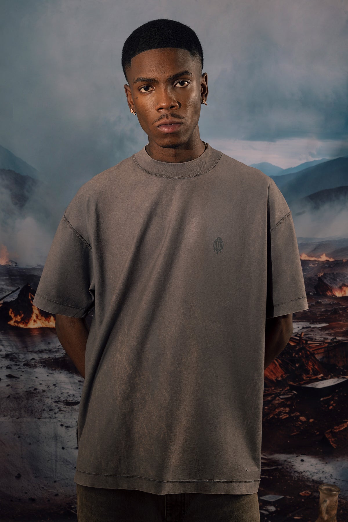 Camiseta reversible City of Gods vintage washed