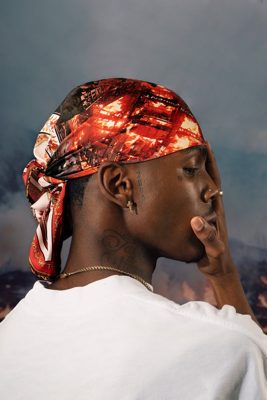 COG City in flames bandana