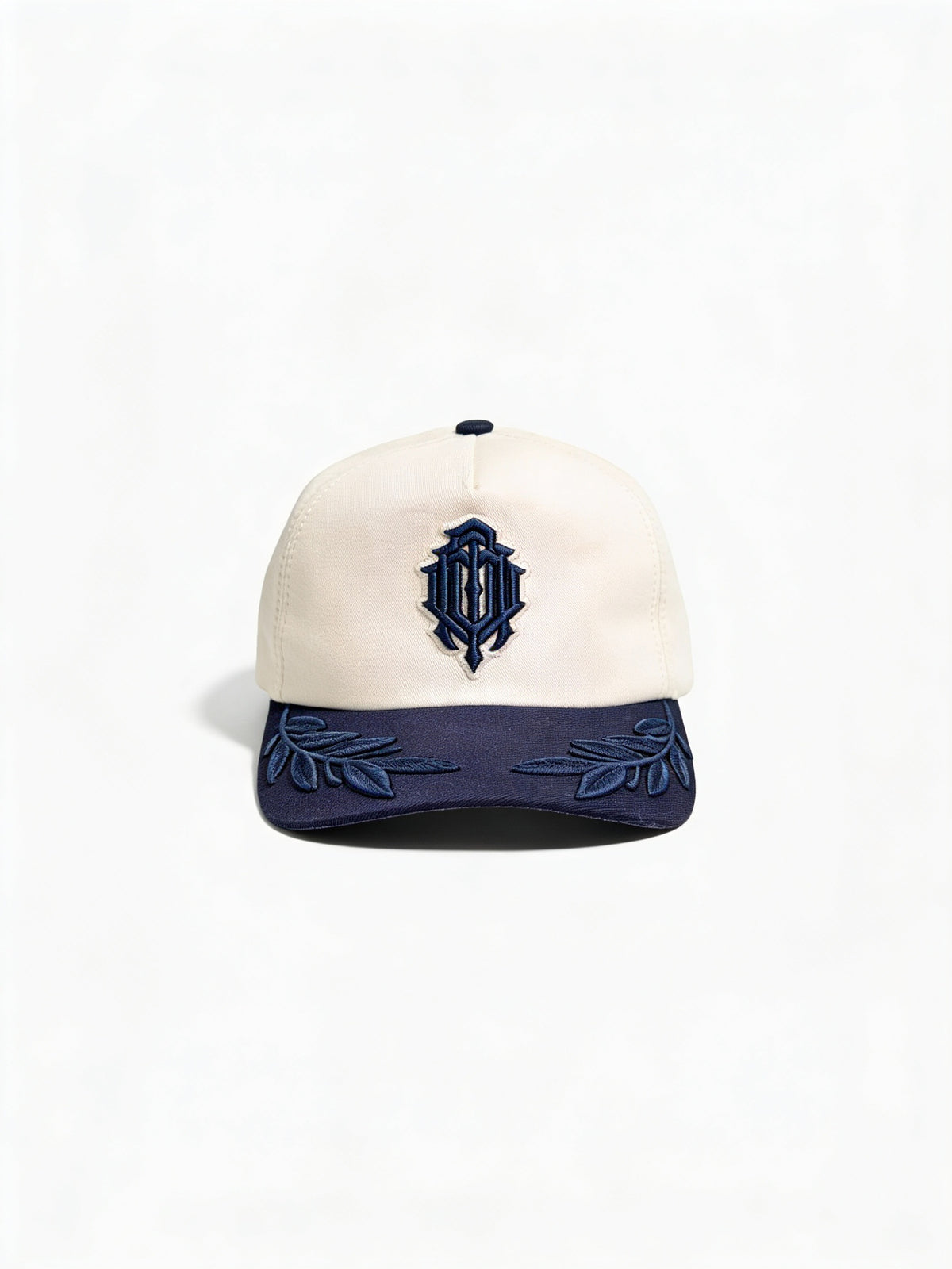 Monogram laurel cap