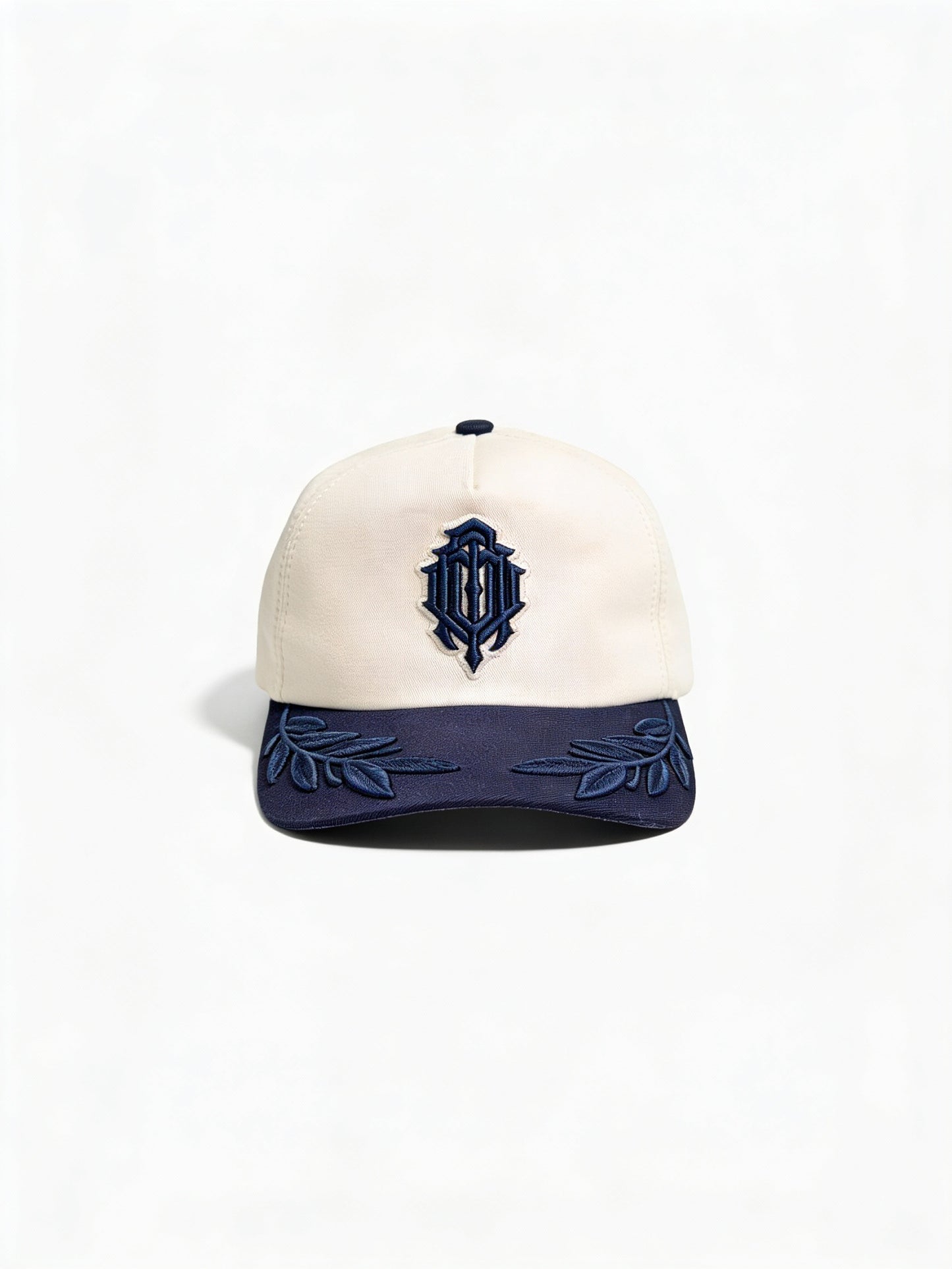 Monogram laurel cap
